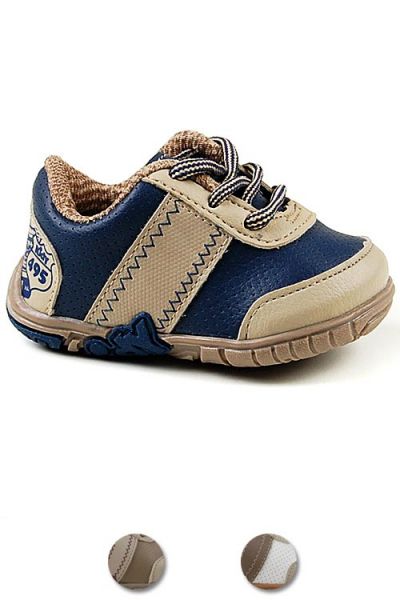 TENIS KIDY COLORS 16/22 MENINO C/CADARC PECA LATERAL NEUTRO