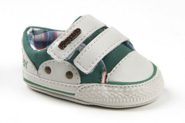 TENIS PIMPOLHO 1/4 BEBE MASCULINO COM 2 VELCROS NEUTRO U